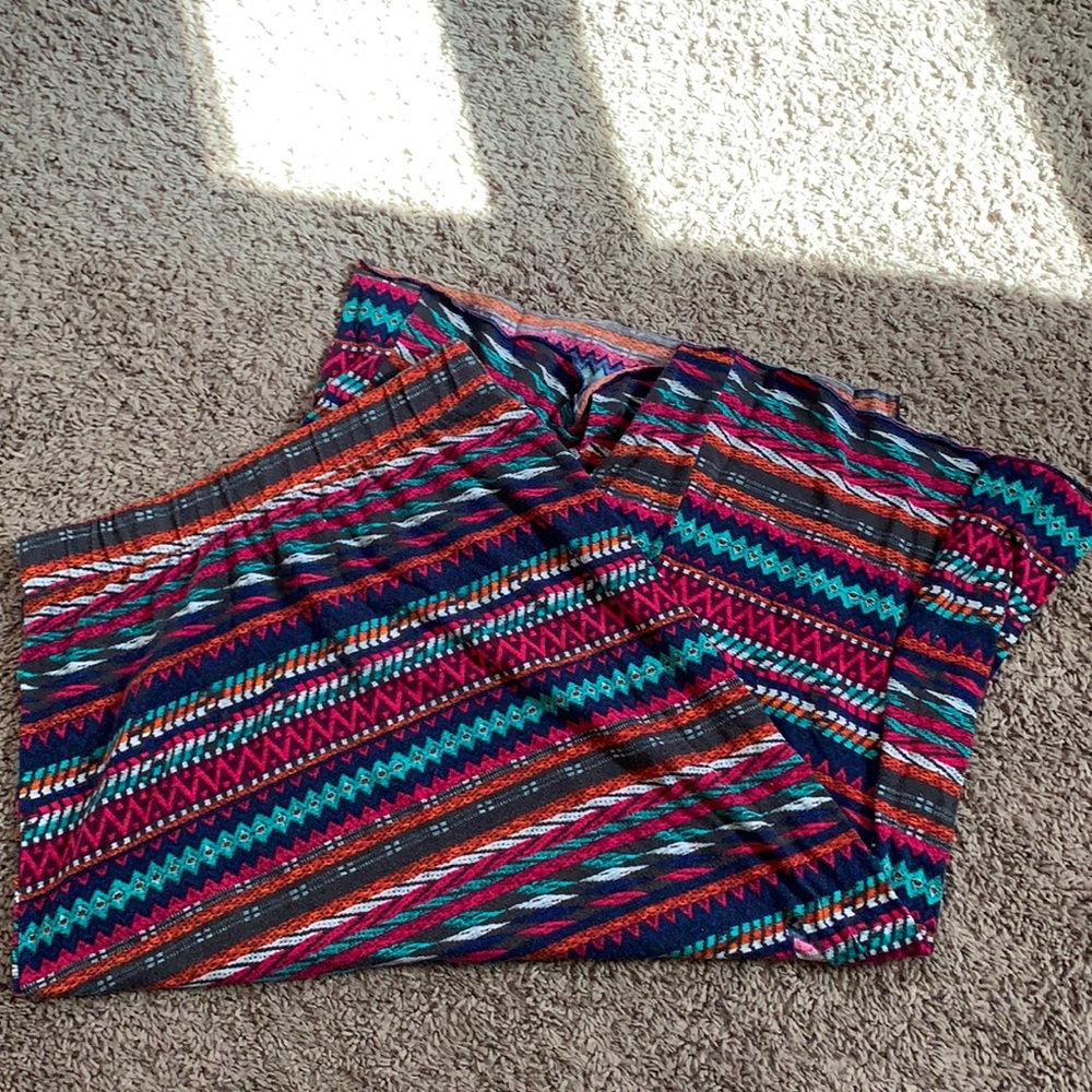 Multicolor maxi skirt